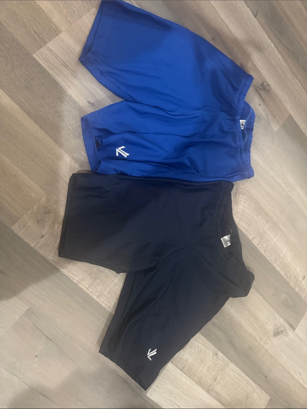 Men's Athletic Performance Shorts - Blue & Black JL Racing XL